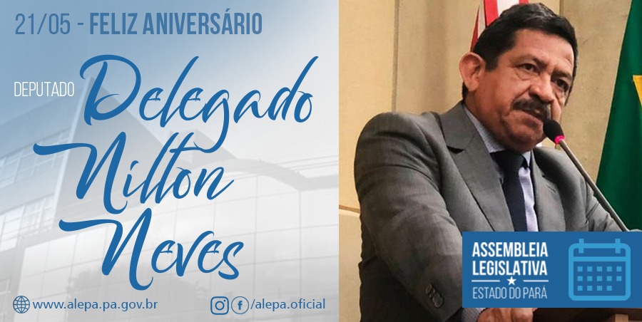 Alepa_com's tweet photo. Hoje é dia de parabenizar o deputado delegado Nilton Neves! 🎉🎈
Que sua caminhada seja cheia de luz, saúde, muitas realizações e muitas ações em favor do povo paraense! 🙏🏼🎁 https://t.co/1YJIUHR9th