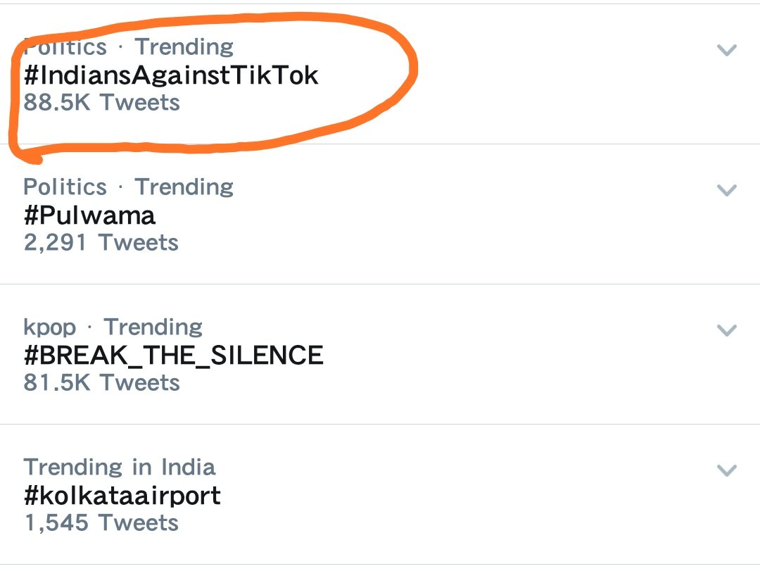 Deepak Sharma (@dsdeepakjjn) on Twitter photo Congratulations now on 1st trending <a href="/PrakashJavdekar/">Prakash Javadekar</a> please take any action about this #indianAgainstTiktok Congratulations now on 1st trending <a href="/PrakashJavdekar/">Prakash Javadekar</a> please take any action about this #indianAgainstTiktok