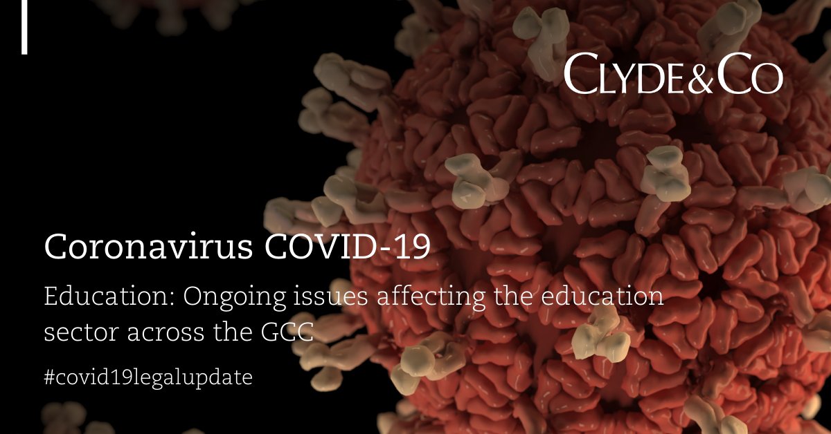 With all #education institutions in the UAE and KSA now closed and providing services via distance learning, many consistent challenges emerge. In this article, we address the issue of tuition fees, ongoing contractual issues, employment and data privacy : bit.ly/2WOQPHd