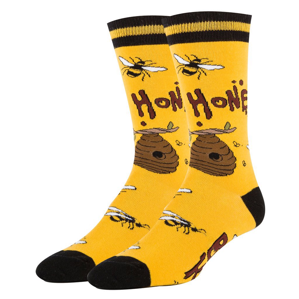 ooohyeahsocks's tweet photo. Sweeter than honey π―π #OoohYeahSocks #ooohyeah #bees #beesocks #yellowmagic #beeprint #ilovebees #beelover #sockoftheday #womenssocks #socksofinstagram #funnysocks #sockgame #crazysocks #socklover #sockswag #giftsforbeelovers #qeenbee https://t.co/Klle38HCJC