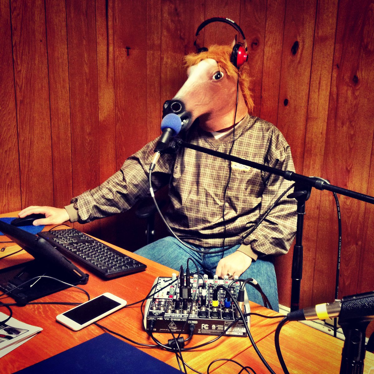 OMPRadio's tweet image. Throwback to our days on FM radio. 🎧