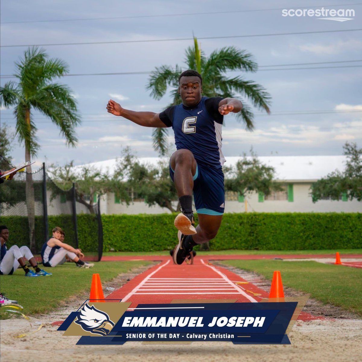 GOCCAEAGLES's tweet photo. Meet Emmanuel Joseph, CCA Senior of the Day! π¦
Learn about his experience as an Eagle and his high focus level here: https://t.co/wLShQ23ykv
#GOEAGLES #WeAreCalvary #SeniorOfTheDay #StudentAthlete #CCATrackAndField #HighSchoolSports #TrackAndField #Varsity https://t.co/OuCeQjvxsD