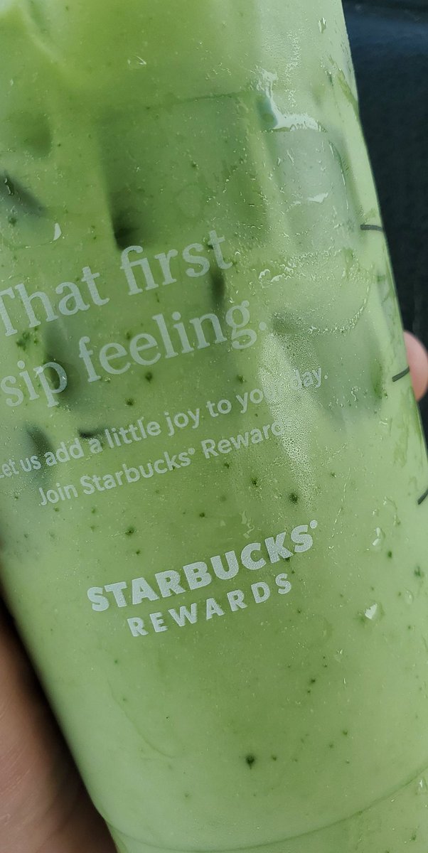 TattedNerdGirl's tweet photo. After working nearly 10 days straight and I finally can get that #PineappleMatcha from @Starbucks. This cup says it all👌👌👌#SoGood #WhatINeeded https://t.co/rRIccbY8vi