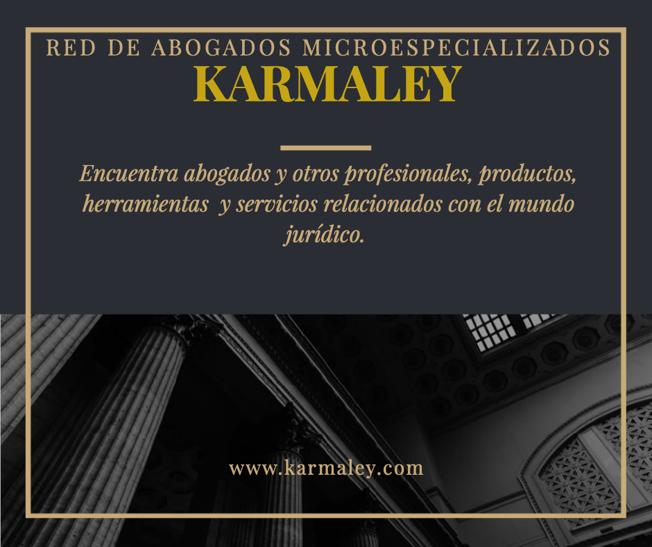 ¿Eres abogado y todavía no formas parte de KARMALEY?
Date de alta, es completamente GRATUITO.

karmaley.com/alta-abogados.…