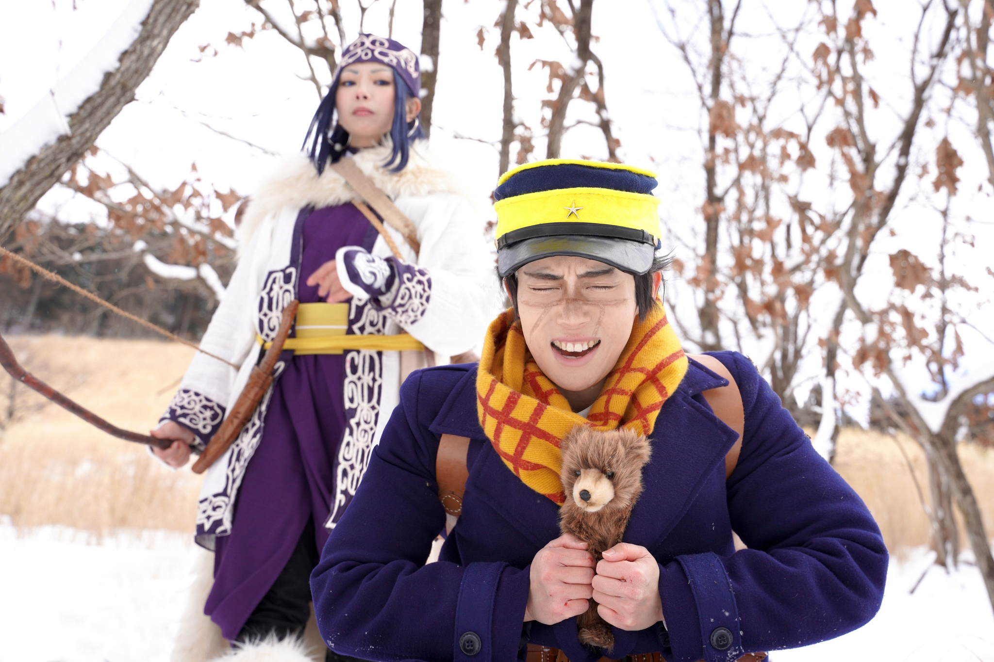 雪嵐 コスプレ ゴールデンカムイ 杉元 ごろうさん Zenzaigoro アシﾘパ 雪嵐 Misafilm Camera Bell Peal 楽しいロケでした また行きたいな ゴールデンカムイ アシリパ ゴールデンカムイコスプレ 金カム T Co