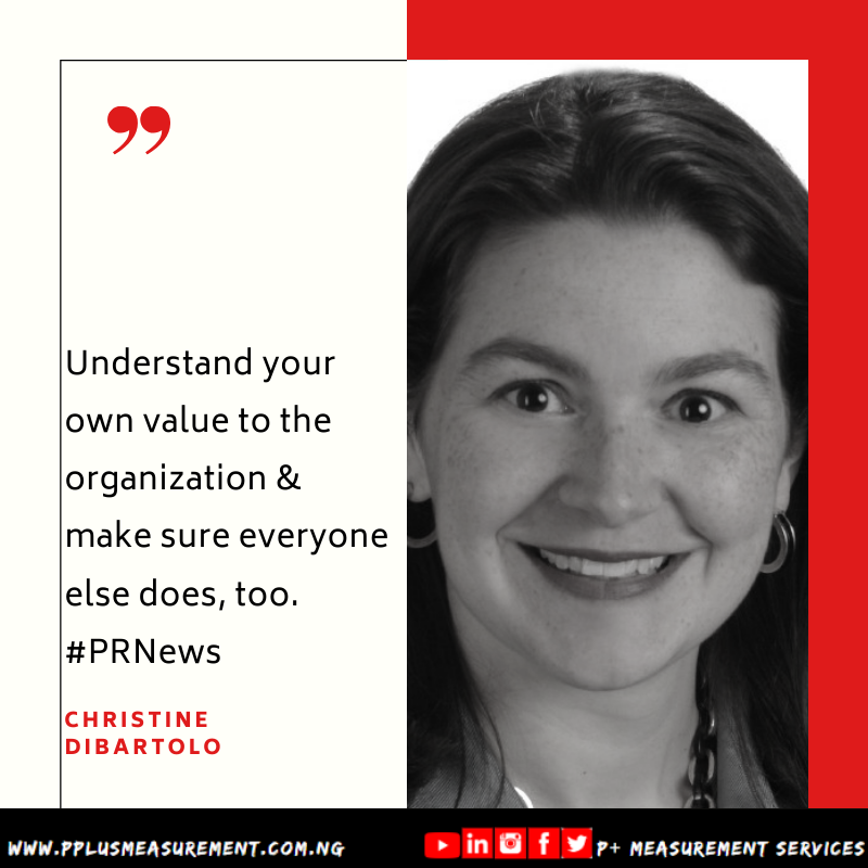pplusmeasure's tweet photo. #MeasurementThursdayQuote
"Understand your own value to the organization &amp; make sure everyone else does, too" -  #ChristineDiBartolo
@FTIConsulting #PRNews

You can catch up other quotes from the event here:  https://t.co/ve6NLe0Z5K #CrisisManagement #SituationManagement https://t.co/OqUdGy0AT1