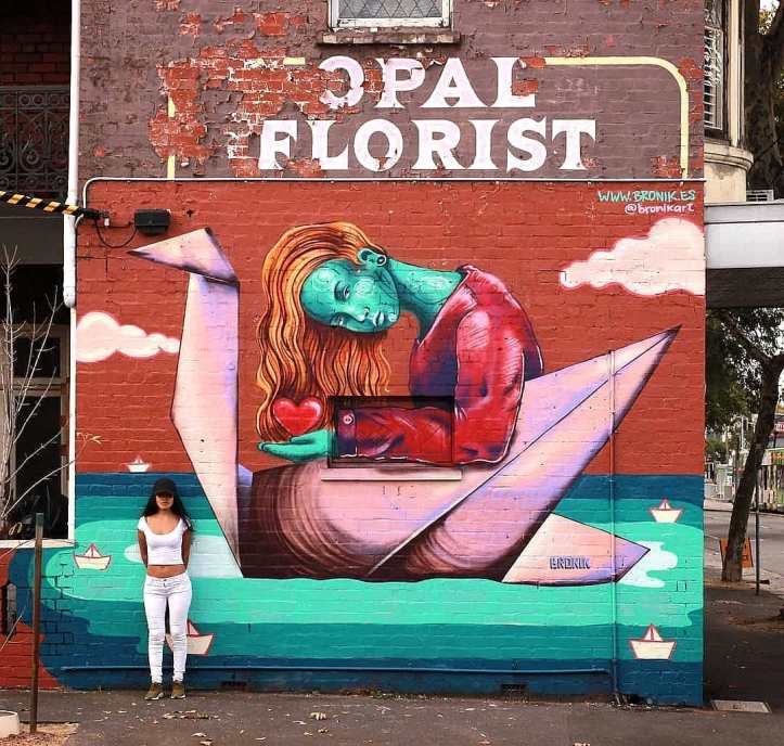 brababella's tweet photo. #Streetart by #Bronik @ #Melbourne, Australia
https://t.co/44gS8NrweH #arteurbana #urbanart #murals #muralism https://t.co/JgbgSislGY