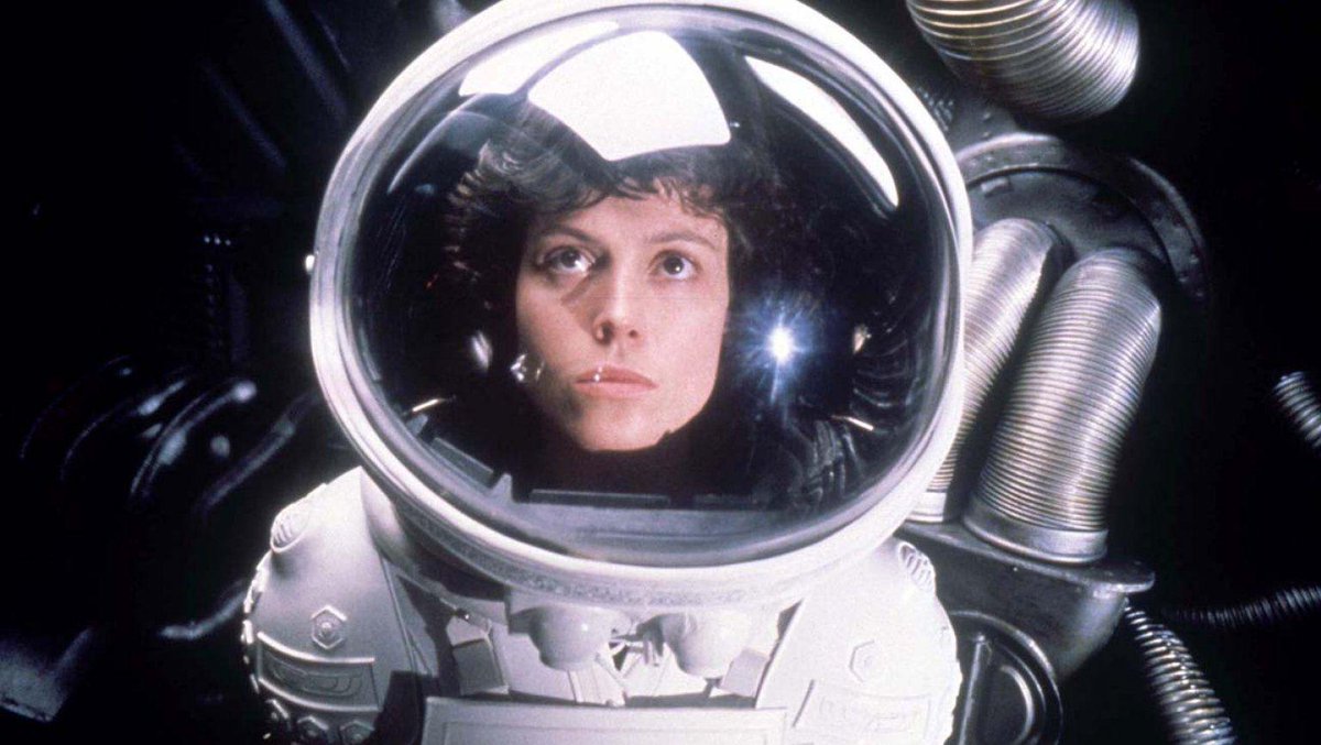 Finally, I’ll end with two classics. First, the 'Alien' movies!  in particular the 2nd movie ('Aliens'), but they're all great. I love the character of Ellen Ripley 