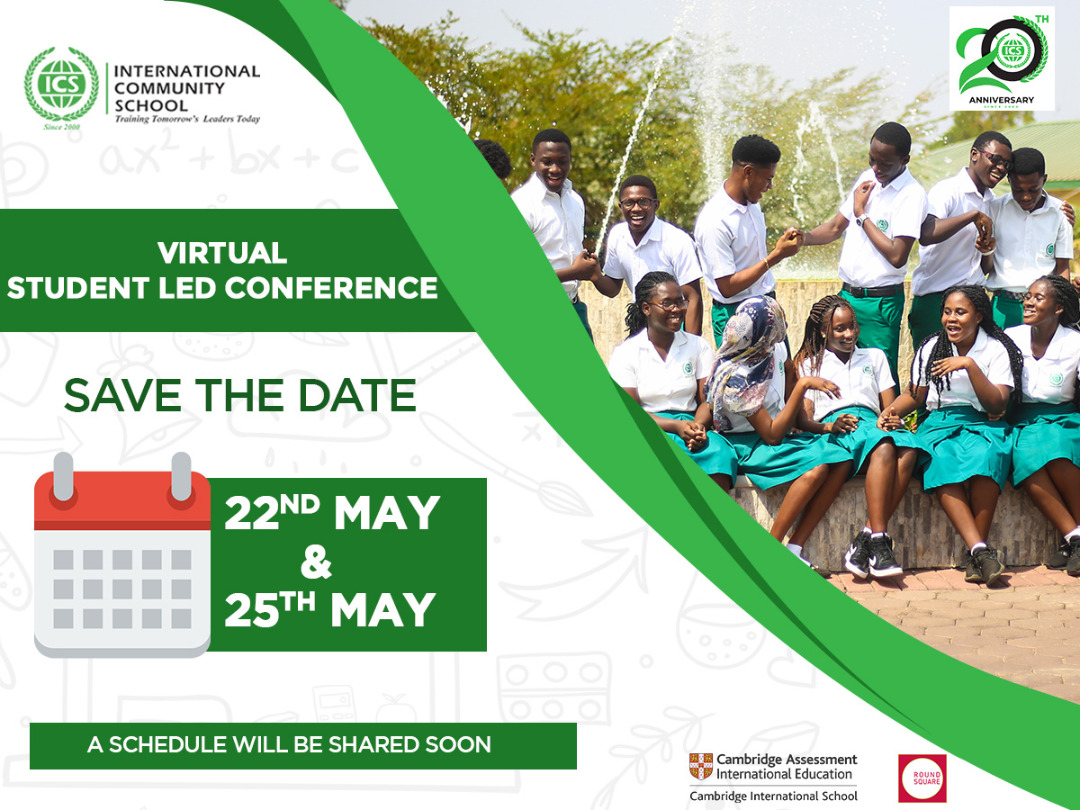 officialicsgh's tweet photo. Notice to Parents:
Student-Led Conference is coming up!
Join our virtual SLC on Fri 22nd May & Mon, 25th May.
Parents, get in touch with your ward's class teacher to choose a time slot.
https://t.co/yoXLAlLUbZ
#theicsadvantage #20yearsofICS #SLC2020 https://t.co/LTTEwSoxqm