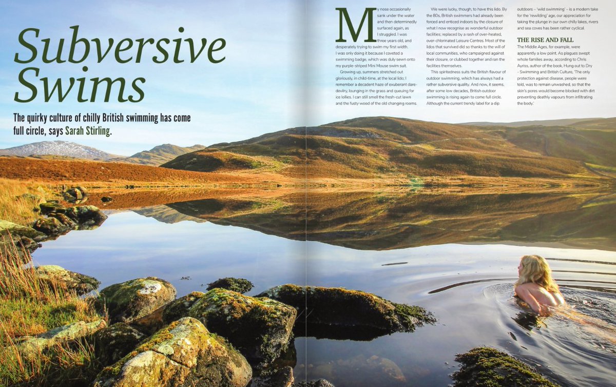 With <a href="/nowcauk/">NOWCA</a> confirming open water swimming is one of <a href="/Sport_England/">Sport England</a>'s acceptable outdoor sports (England only at time of writing), we revisit <a href="/sarahstirling/">Sarah Stirling</a>'s fascinating feature from our spring issue:

Read free 👉 oe-mag.co.uk/imag/oespring2…