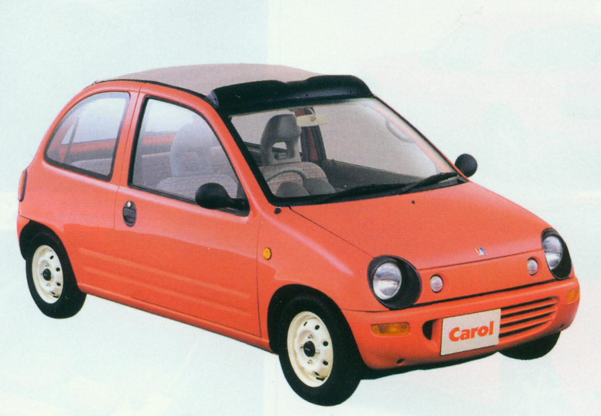 【h.appy-m】未開封 マツダ AUTOZAM CAROL 1989 The Carol 600 version (first pic) had a larger 586cc engine, and