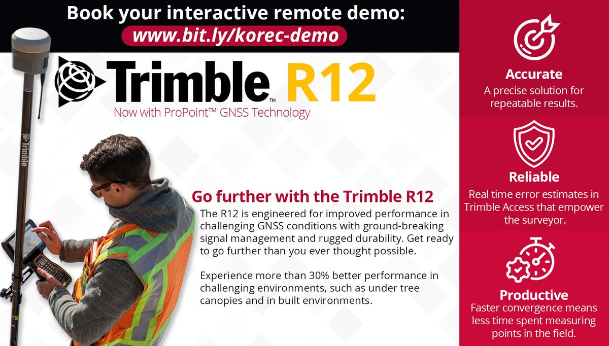 If you're wanting to see what the #R12 can offer for yourself, book yourself in for an interactive remote demo: bit.ly/korec-demo