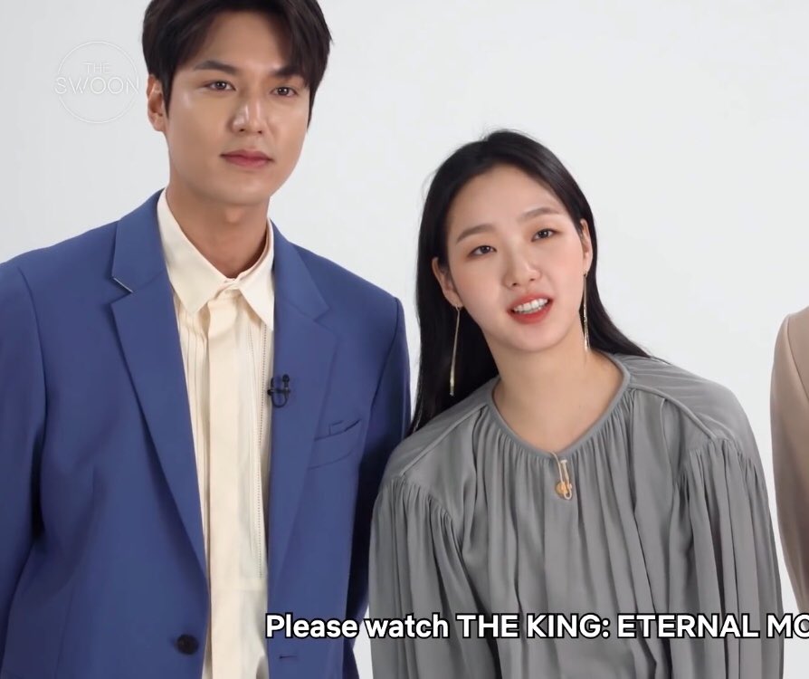 their BODY LANGUAGE says it all!  #TheKingEternalMonarch  #LeeMinHo  #KimGoEun