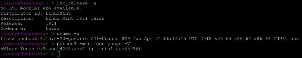 nacholesser's tweet photo. @whitequark Working on Mint 19 https://t.co/i5A7r43rmF