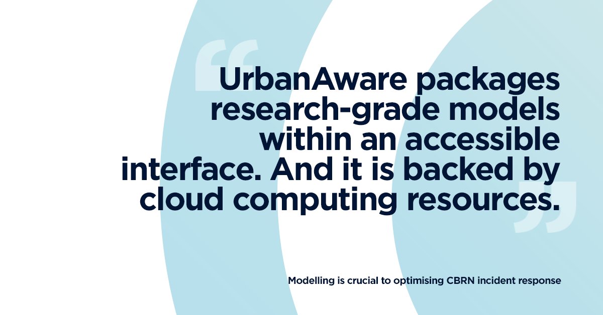 RiskawareUK's tweet photo. Discover how UrbanAware helps key decision makers strategically deploy resources and effectively mitigate CBRN incidents: https://t.co/nvuPNyY51f
#incidentmodelling #cbrn #dispersionmodelling #firstresponders https://t.co/70zzEEsk0Q