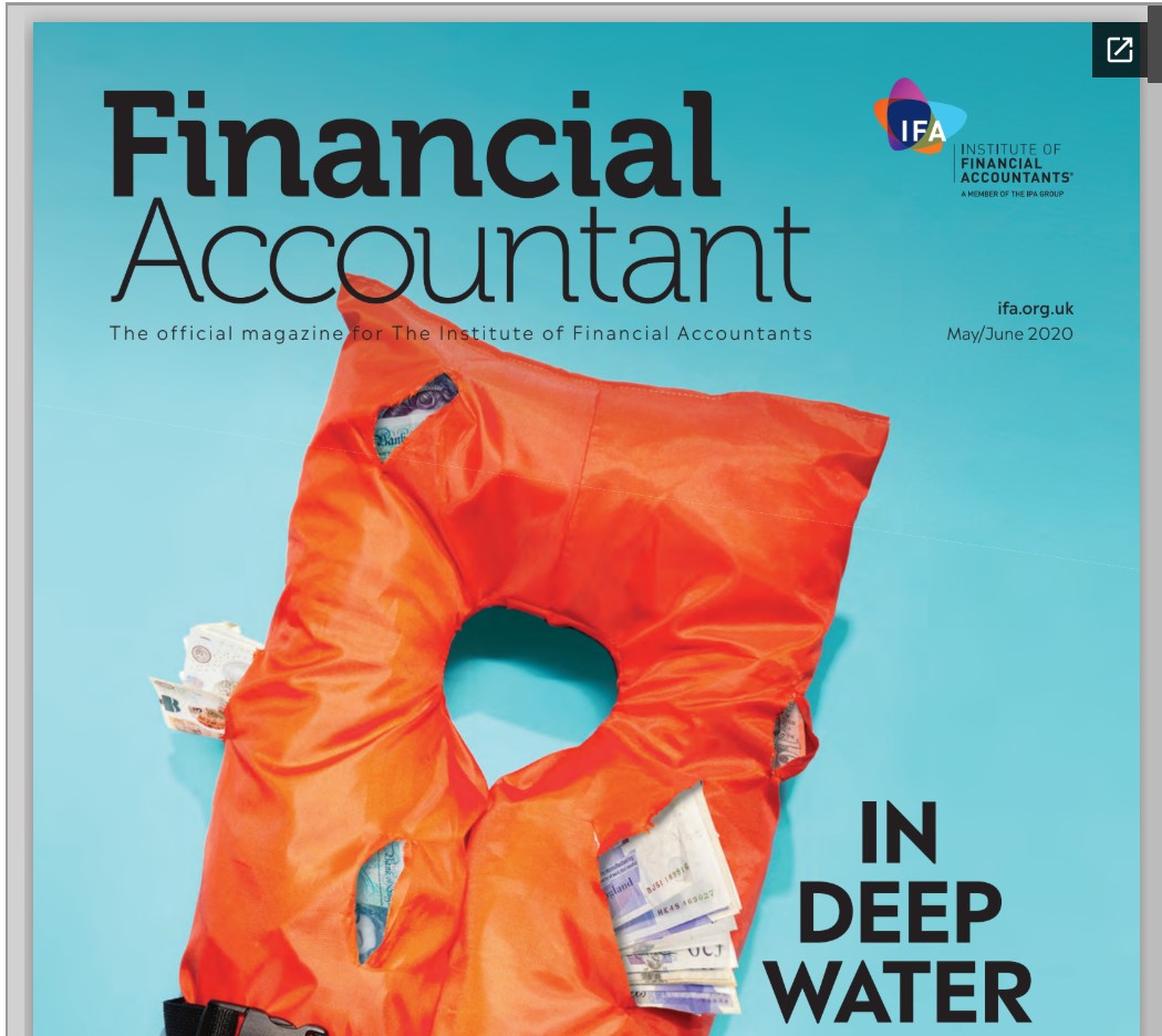 aqillauk's tweet photo. “In Deep Water” – Financial Accountant Magazine explains why a calm head and core accountancy principles will keep you business, and others, afloat through unprecedented times. You may see commentary from someone you recognise on page 16 #CleverAccounting https://t.co/b6DdZRZHFX https://t.co/1mAFJnbcnf