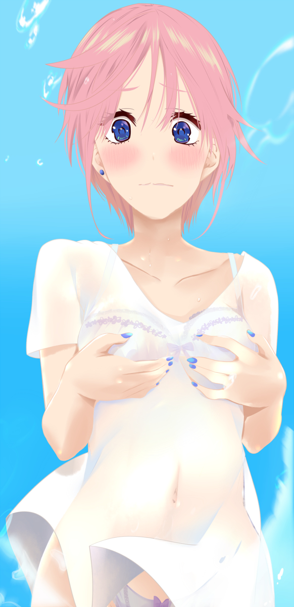 煩腐来さんがTwitterに投稿した中野一花(五等分の花嫁)のイラスト。
