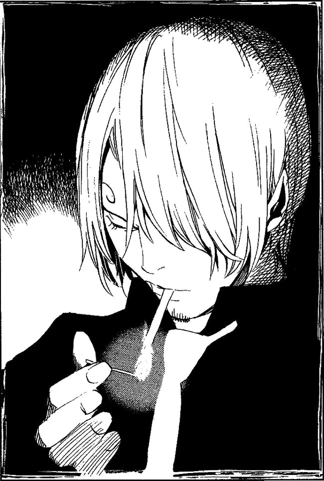 Sanji Vinsmoke (OnePiece) dessiné par Takeshi Obata (DeathNote...)