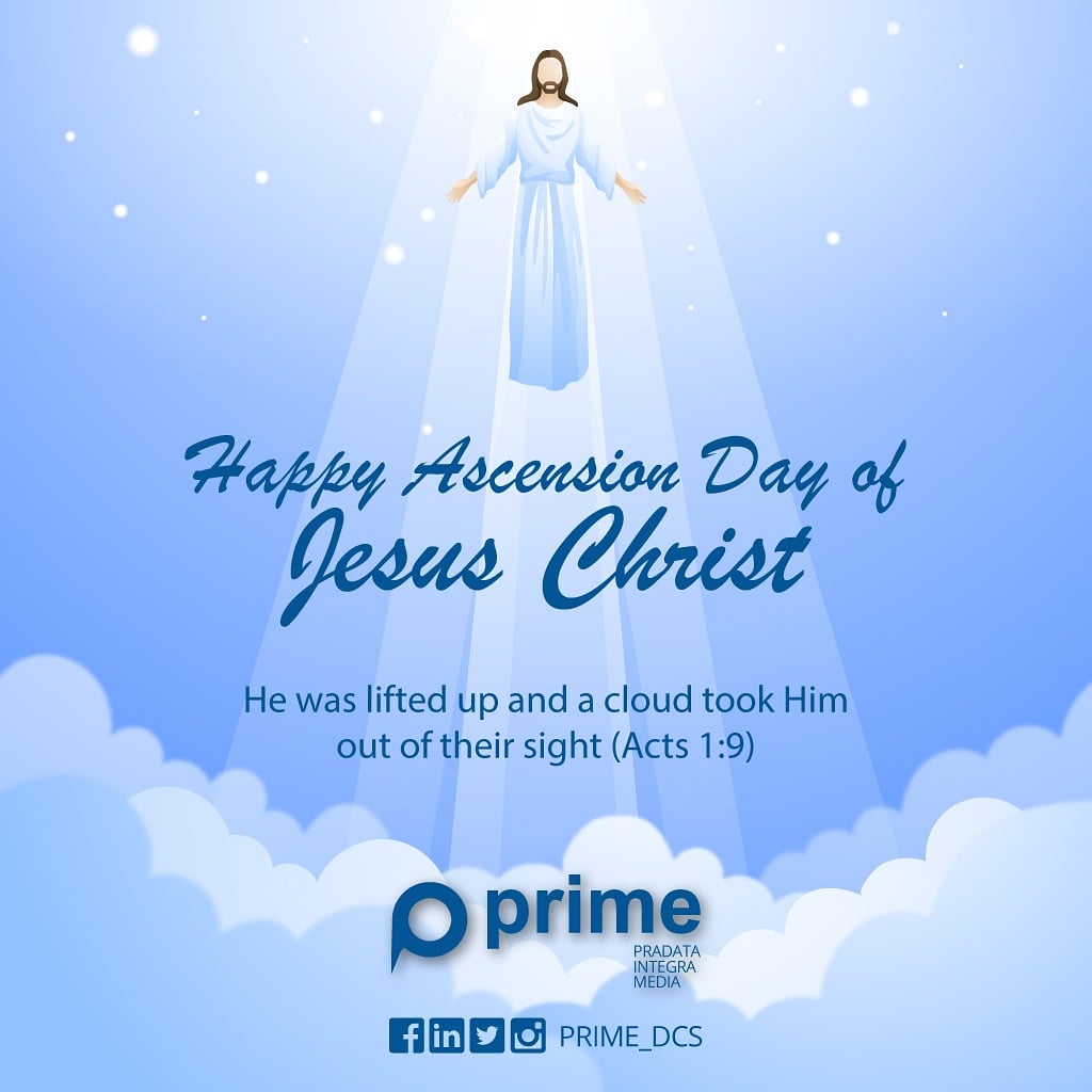 prime_dcs's tweet photo. Happy Ascension Day of Jesus Christ for all who commemorate it.🙏 #primedcs #datacentersolutions #datacenterservices #itsolutions #datacenterindonesia https://t.co/czq8X70Ohs