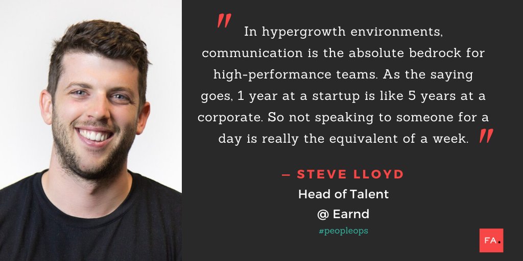 Thank you to #SteveLloyd for joining us for an #AMA 🎤 to share his lessons learned from building high-performance teams at a diverse mix of tech companies: including early-stage venture builder <a href="/foundersfactory/">Founders Factory</a> , gaming unicorn <a href="/Improbableio/">Improbable</a> &amp; mission-driven fintech #Earnd 🚀.
