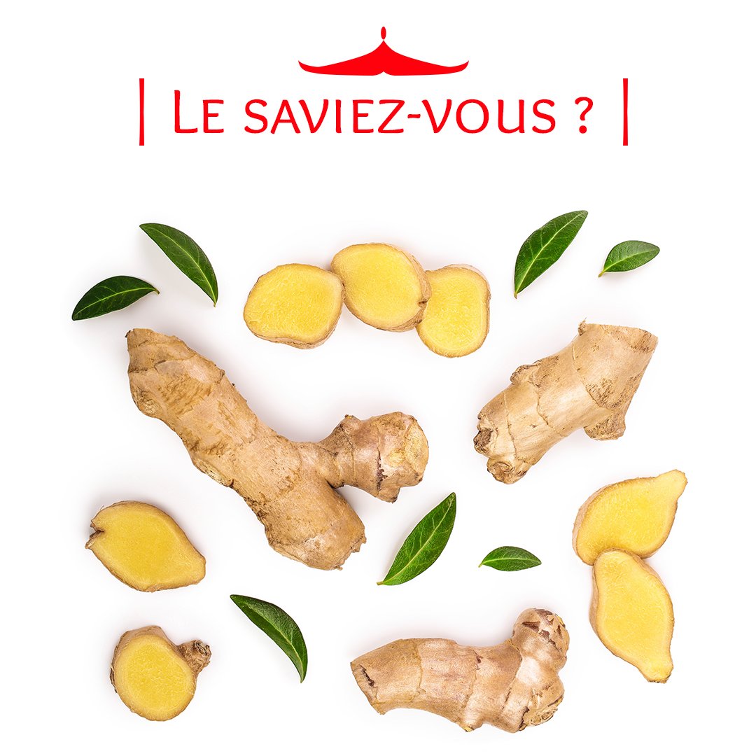 Le #gingembre, épice emblématique de l'Inde 👳‍♀️, est très utile en cas de coup de mou car il contribue à apporter du #tonus à l'organisme ⚡️. Mais saviez-vous que c'est aussi un soutien idéal en cas de mal des #transports 🚗✈️🚢🚂 ?