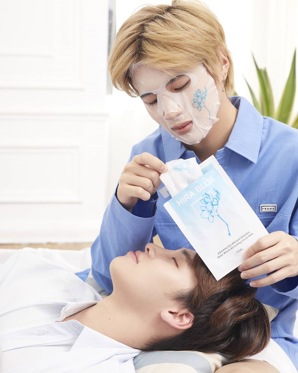 JRWKQ's tweet photo. มันก็จะหวานๆหน่อย💙💚
#2wish
#HiraBlueMask https://t.co/IYWzHnEFIT