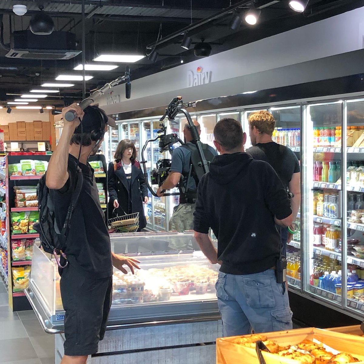 A quick throwback to last year when the wonderful Gemma-Leah Devereux and the crew of the movie Dead Happy were filming in our store and around <a href="/DCU/">Dublin City University</a> We look forward to better times when we can go and see the finished movie in the cinema #throwbackthursday #bettertimes #deadhappy