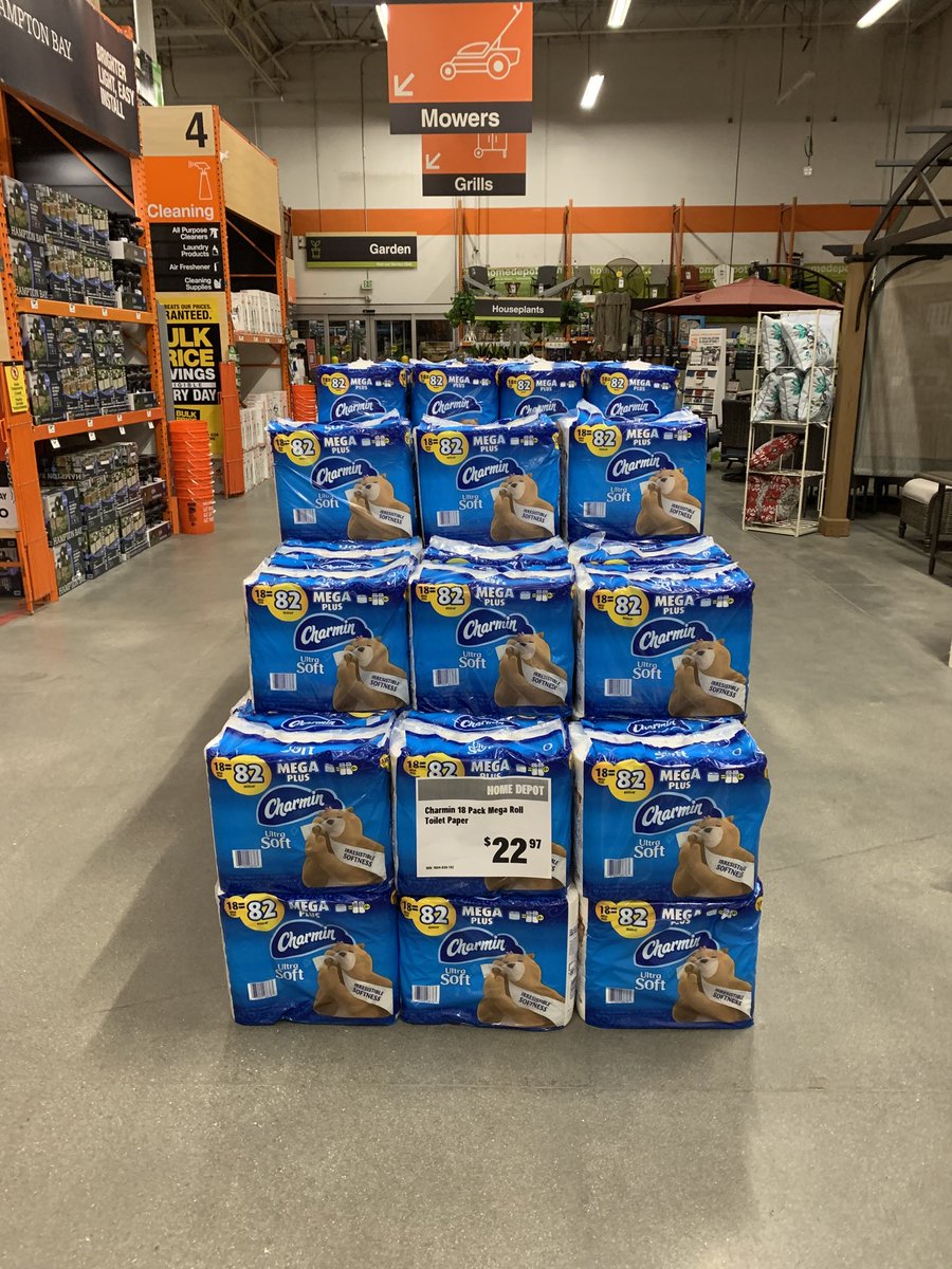 Who said you can’t squeeze the Charmin! Come to the La Quinta Home Depot and Squeeze away!! ⁦<a href="/diana_mckay6630/">LQHomeDepot6630</a>⁩ ⁦<a href="/Crippen1026/">Christian Crippen</a>⁩