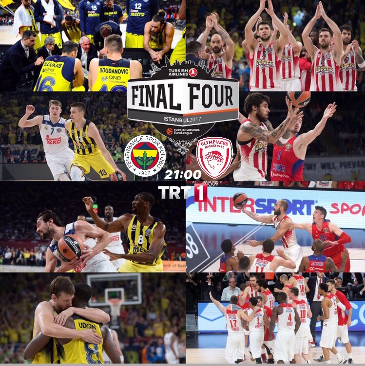 TeknikFaulMedya's tweet photo. 🏆GAME DAY! 🔥 EuroLeague’de tarihi final günü! Yarı Finalde Real Madrid’i eleyerek tarihinde 2.kez final yükselen temsilcimiz Fenerbahçe, İstanbul Sinan Erdem Spor Salonu’nda oynanacak EuroLeague finalinde, yarı finalde CSKA’yı eleyen Olympiacos’la
#EuroLeague #FinalFour2017 https://t.co/nhOYO5dEFD