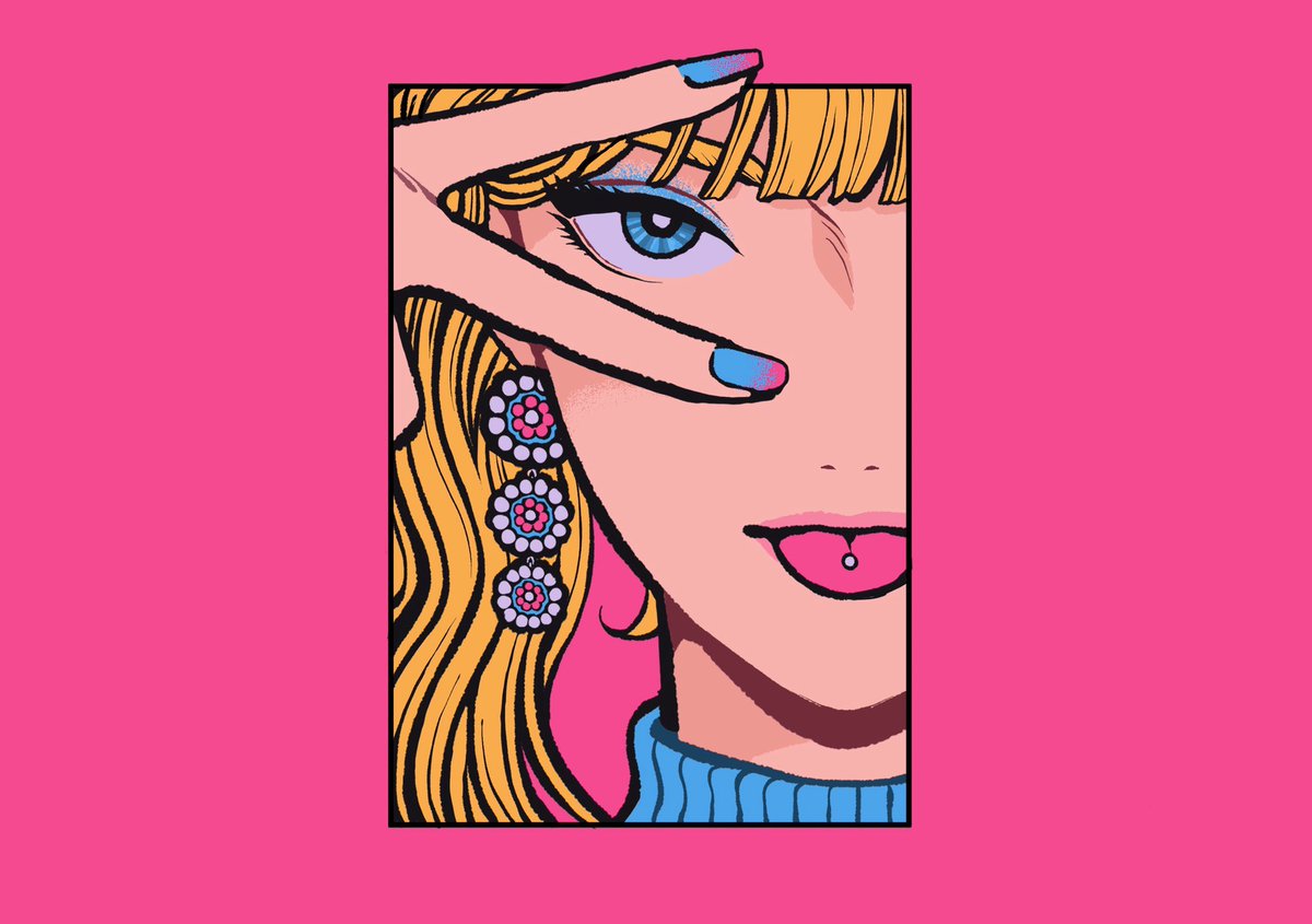 「Pink 」|Kaminのイラスト