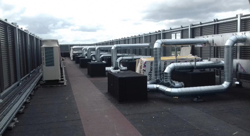 stratawaterpro's tweet photo. Throwback Thursday ! Here’s Hampton by Hilton Edinburgh that was finished using POLYDAN Bituminous warm roof system. 

#strata #waterproofing #polydan #bituminous #roof #system #throwbackthursday #ifb #tbt https://t.co/HJpVSc2a1M