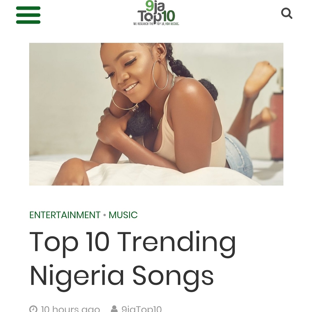 9jaTop10online's tweet image. Music is life. With @SympLySimi Duduke topping the chart, find out the other trending Nigerian songs at the moment for your enjoyment.
9jatop10.com/2020/05/21/tre…

#9jatop10 #9jatop10online #TrendingNow #TachaNLNT #ThursdayThoughts #GetAramideToHarvard