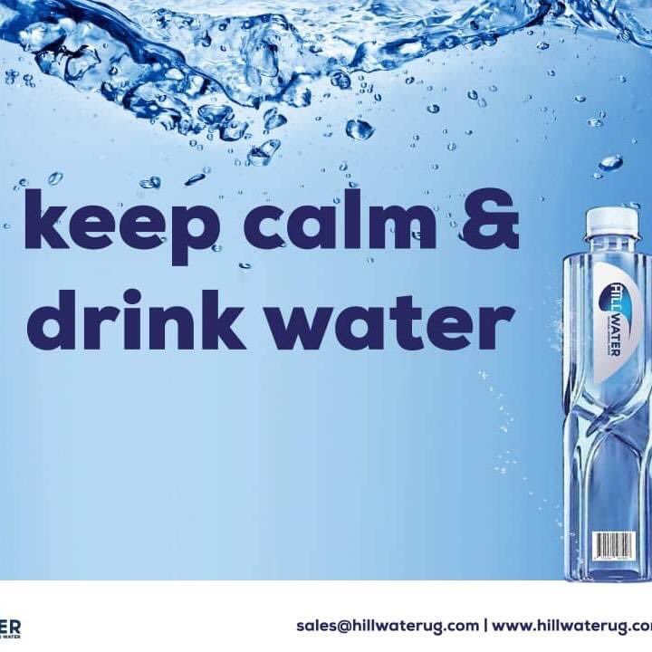 Keep Calm and Stay safe. HILL WATER