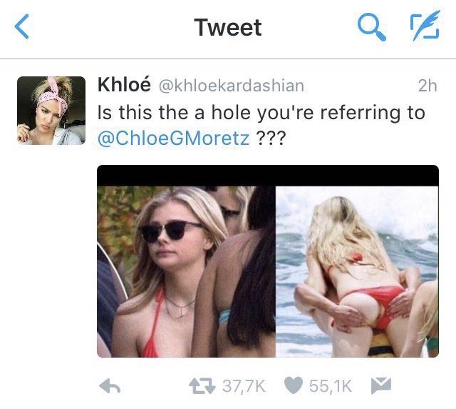 Chloe grace moretz asshole