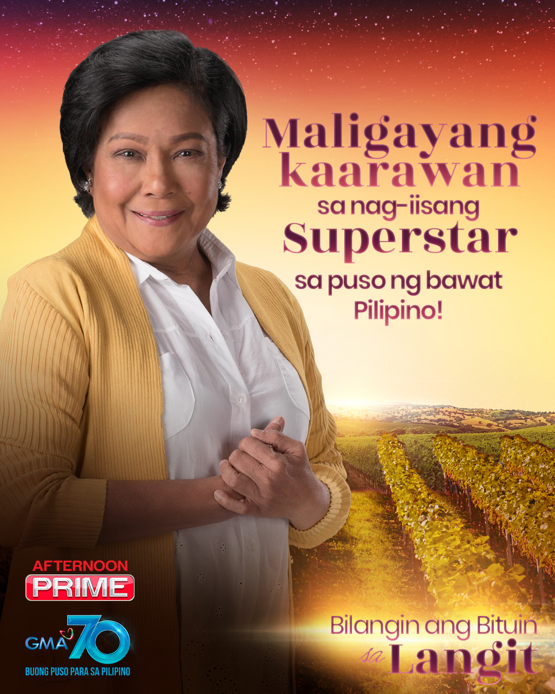Happy birthday sa pinaka-maningning na bituin--the one and only Superstar Nora Aunor! 