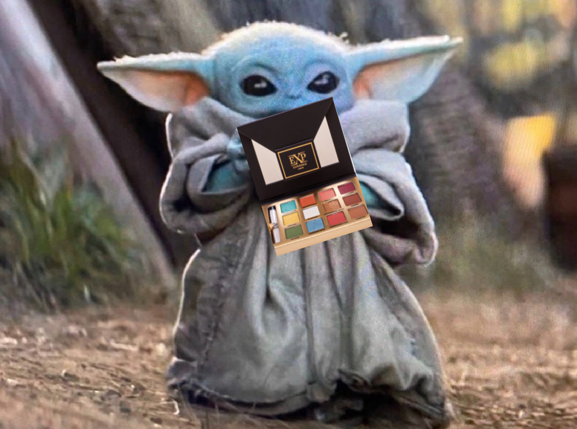 expcosmetics's tweet photo. Me: too cute to be without the EXP palette. https://t.co/a3Vm7hi4vt