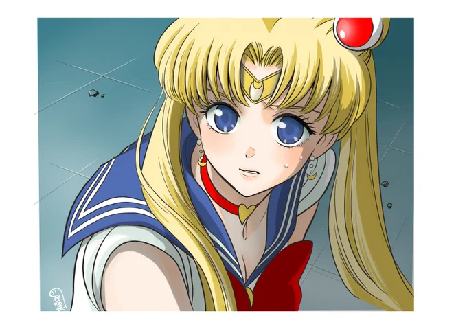 流行りに乗ります
#sailormoonredraw 