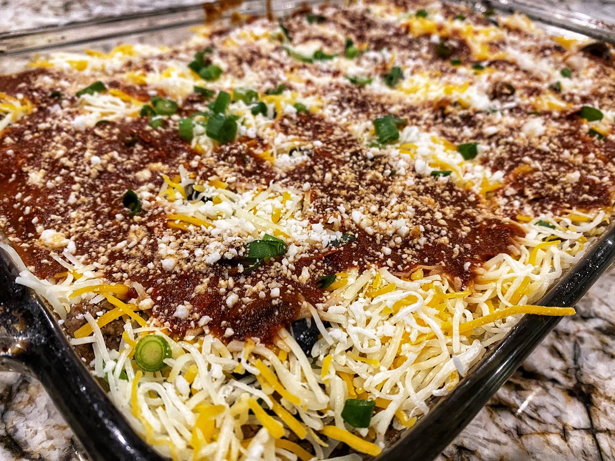 BarbecueMob's tweet photo. Smoked enchiladas in the YS640s Yoder Pellet smoker was a hit at home.      Give it a try........ https://t.co/qaZdegvXnR