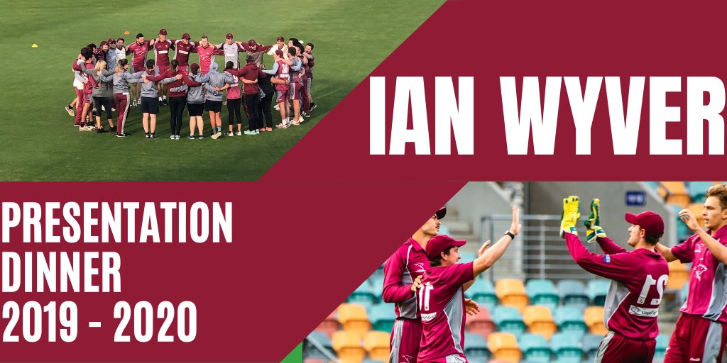 2019-2020 Ian Wyver Presentation. Get set for all our seasons award winners and highlights coming over the next week! Congratulations to every recipient, player and member of our club. 🏏