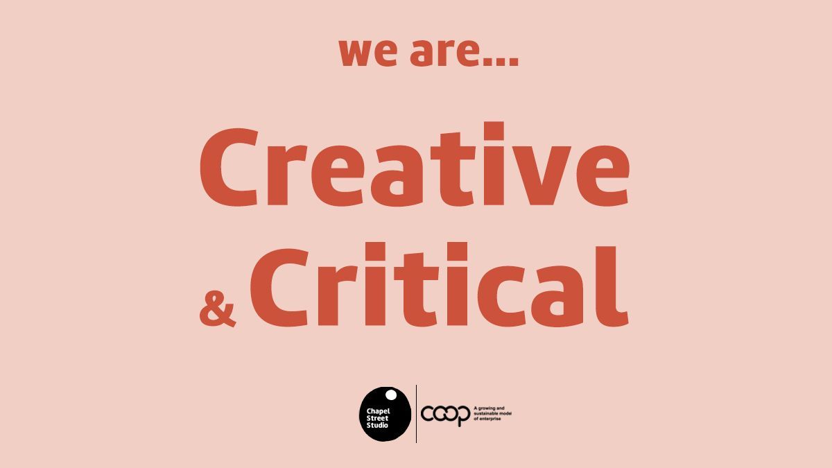 ChapelStStudio's tweet photo. As an agency #creativity is at our core. We also know when and how to take a critical review to fully analyse and clarify growth.
#creativeagency #creativeexperts #coopagency https://t.co/bn0x029C4n