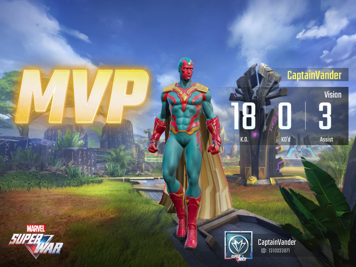 Wedan ini hero nya, gege pisan #MARVELSuperWar