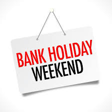 We will be shut this Monday for the #BankHolidayWeekend So if you need to arrange a withdrawal or put in a loan application please do so by 3pm this Friday. We will reopen again next Tuesday.