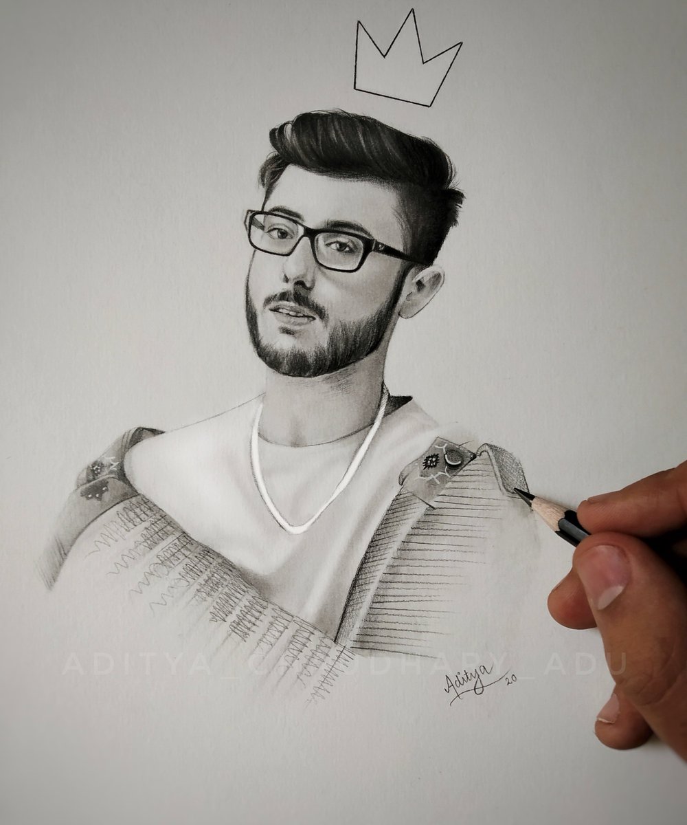 Adityach2003's tweet photo. @CarryMinati 
Made by me ❤️❤️👑✍️
Time Taken - 3 to 4 hours ⌛

Instagram - aditya_chaudhary_adu
.
.
.
.
.
#supportcarryminati #carryminativideoback #youtubevstiktok #YoutubeIndia https://t.co/LLAa6G2MPA