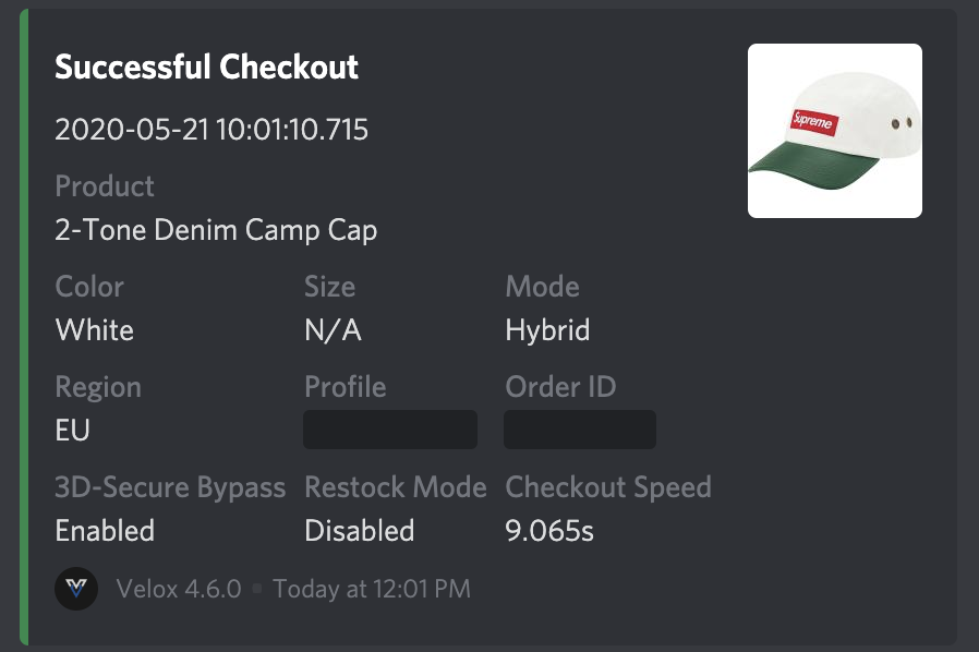 dj_justincase's tweet photo. @VeloxPreme testing went pretty well today with only 6 tasks running! SO @AMNotifyEU need my DC's now fam :D @BlankProxies #veloxpreme #blankproxies #amnotify https://t.co/tqIrNMCMfG