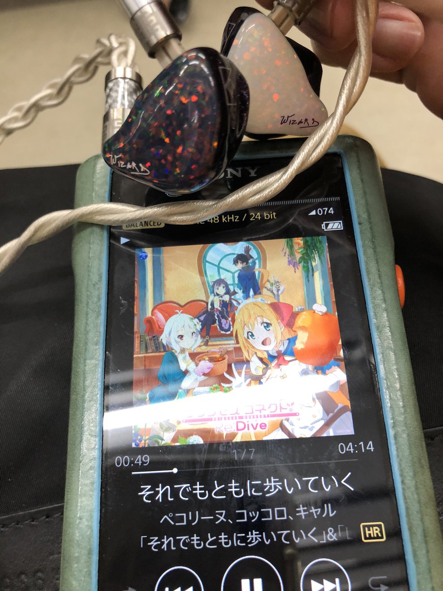 Kai0131's tweet photo. さて、帰りますか。
WM1Z改+Symbiote Elite 19+KATANA Cにて、「それでも共に歩いていく」を聴きながら。
Elite 19とKATANAの組み合わせは隙のないコンビ、オールラウンドで万人にオススメ出来ますね。
#プリコネR
#プリコネR勢と繋がりたい
#nobleaudio
#wizardDesign
#doblehelixcables https://t.co/SfOfPd58kp