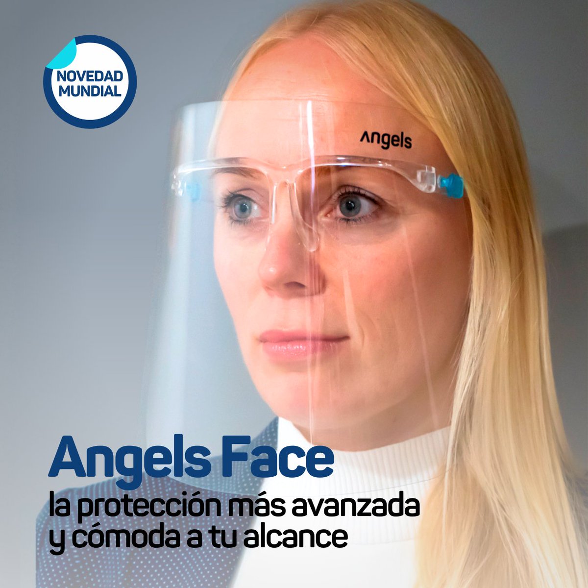 🏅Protector facial único en el mundo🏅

👓 Angels Face, el complemento especial para una protección completa. Diseñada para profesionales, comercios y atención al público👩🏻‍⚕️👨🏻‍🍳

¡Compra ahora y no te quedes sin ella! 👉🏻 bit.ly/AngelsFace

#AngelsVision #Protección #Covid19