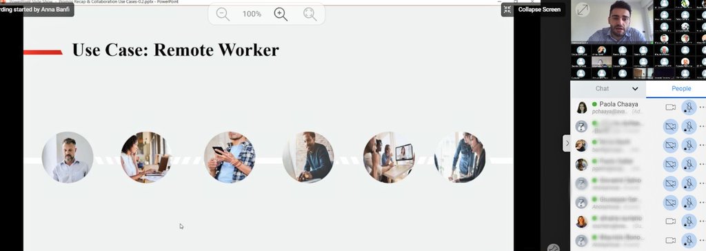 paolachaaya's tweet image. More than 100 people on #AvayaSpaces during our #RemoteEvent dedicated to our Italian partners, exploring how @Avaya is supporting and accelerating the business beyond the emergency!

#experiencesthatmatter #intelligentExperiences #AvayaIX @Avaya_IT #Covid_19 #remoteworking