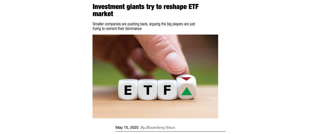 Many of the biggest #investment houses are hoping to rename many of the #exchangetradedfunds that are available to help investors better know what they're buying.
<a href="/AverageJoeMoney/">Joe Saul-Sehy</a> + George <a href="/JoustBanking/">Joust</a> share more on the latest show!
buff.ly/31IdrK4