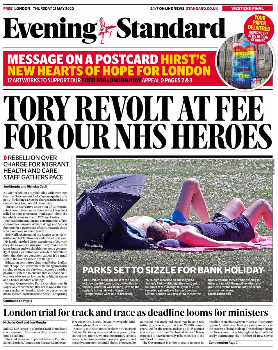 It is grossly hypocritical to clap our carers one day and then charge them to use the NHS the next.

Labour is calling for an end to this injustice and we would urge all Tory MPs who agree with us to back us.