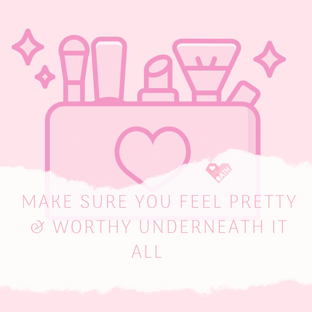 sheoathuk's tweet photo. Makeup is marvelous ๐ Filters are fabulous! Just make sure that isn't all that makes you beautiful! True beauty is internal and you have to do the work for that! It's a layer #Makeup & #Filters do nothing for ๐
#Beauty #Makeup #Filters #Smile #Love #Internal #SheOath #QOTD https://t.co/pDQ0qCgFju
